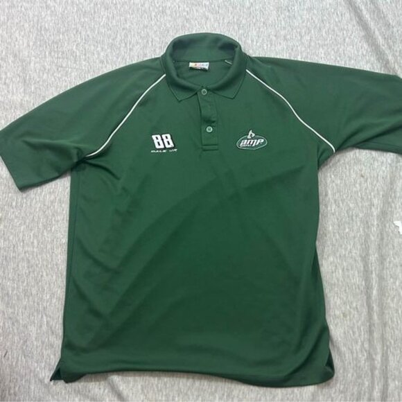 Dale Earnhardt Jr. Shirt mens extra large 88 AMP Energy NASCAR Racing Polo Shirt - Picture 1 of 9